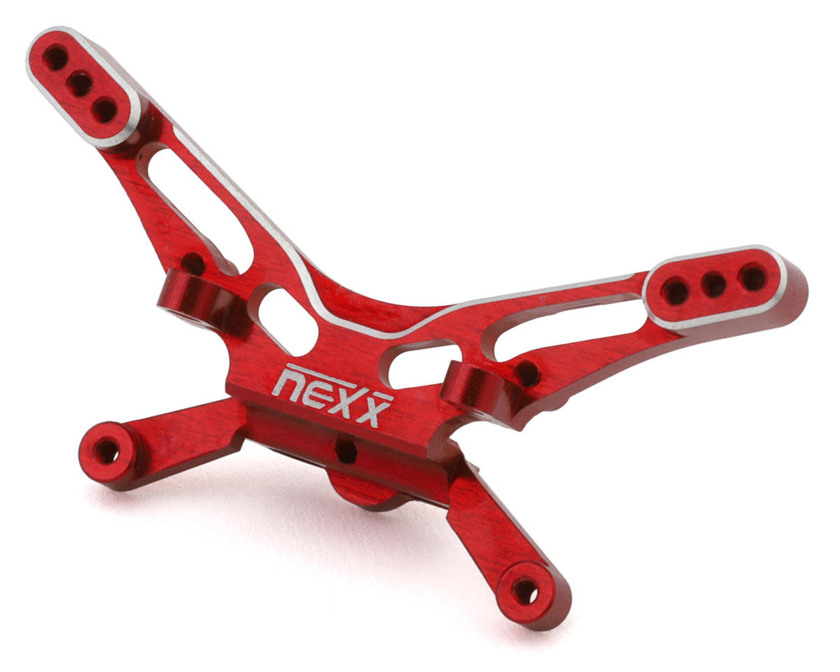 NX-478-R LOSI MICRO-B 7075 ALUMINIUM REAR SHOCK TOWER (RED)