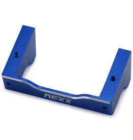 NEXX RACING NX-513-BL  LOSI® MICRO-B ALUMINUM SERVO MOUNT (BLUE)