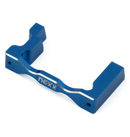 NEXX RACING NX-475-BL LOSI MICRO-B ALUMINUM SERVO MOUNT (BLUE) (AGF RC A06CLS SERVO)