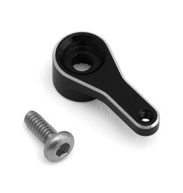 NEXX RACING NX-476-B LOSI MICRO-B ALUMINUM SERVO HORN (BLACK) (AGF RC A06CLS SERVO)