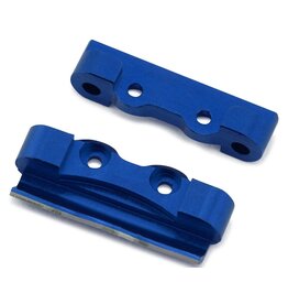 NEXX RACING NX-486-BL LOSI® MICRO-B ALUMINUM REAR HINGE PIN MOUNT SET (BLUE)