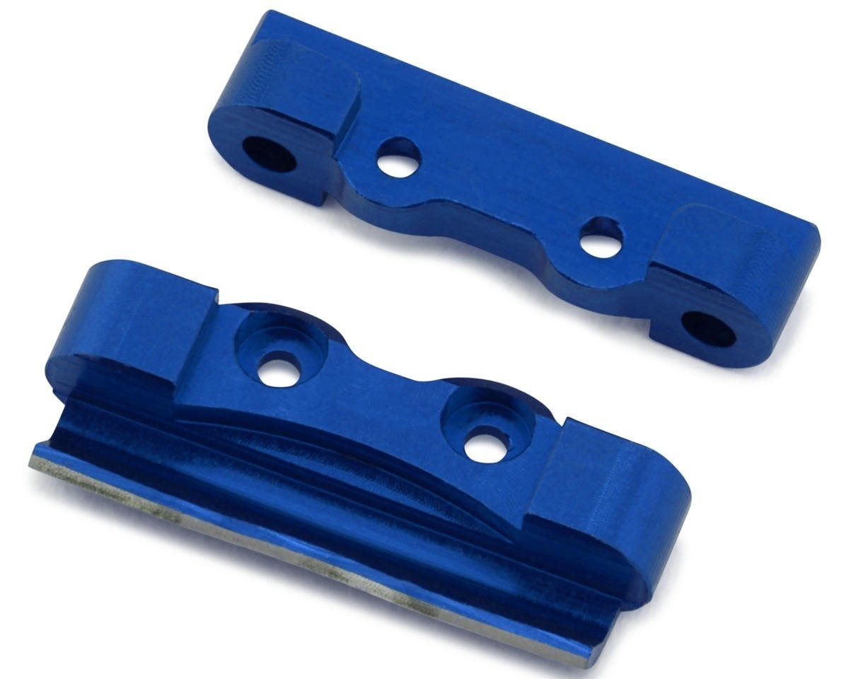 NX-486-BL LOSI® MICRO-B ALUMINUM REAR HINGE PIN MOUNT SET (BLUE)