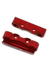 NEXX RACING NX-486-R LOSI® MICRO-B ALUMINUM REAR HINGE PIN MOUNT SET (RED)