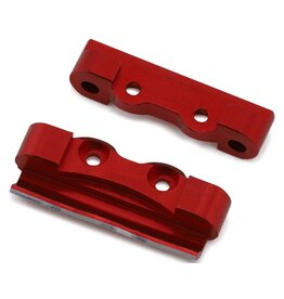 NEXX RACING NX-486-R LOSI® MICRO-B ALUMINUM REAR HINGE PIN MOUNT SET (RED)