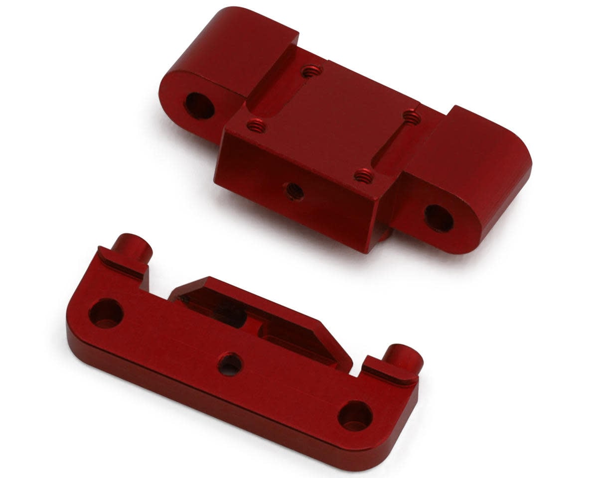 NX-487-R LOSI® MICRO-B ALUMINUM FRONT BULKHEAD (RED)