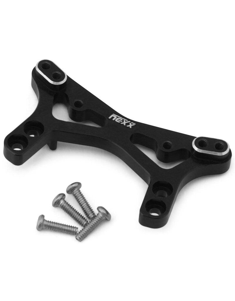 NEXX RACING NX-514-B LOSI® MICRO-B ALUMINUM FRONT SHOCK TOWER (BLACK)