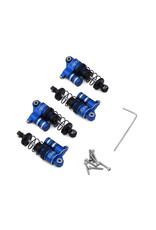 NEXX RACING NX-485-BL LOSI® MICRO-B ALUMINUM OIL-FILLED THREADED RESERVOIR SHOCKS (BLUE) (4)
