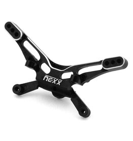 NEXX RACING NX-478-B  LOSI MICRO-B 7075 ALUMINIUM REAR SHOCK TOWER (BLACK)