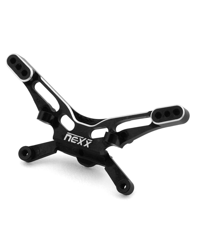 NEXX RACING NX-478-B  LOSI MICRO-B 7075 ALUMINIUM REAR SHOCK TOWER (BLACK)