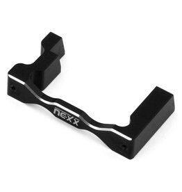 NEXX RACING NX-475-B LOSI MICRO-B ALUMINUM SERVO MOUNT (BLACK) (AGF RC A06CLS SERVO)