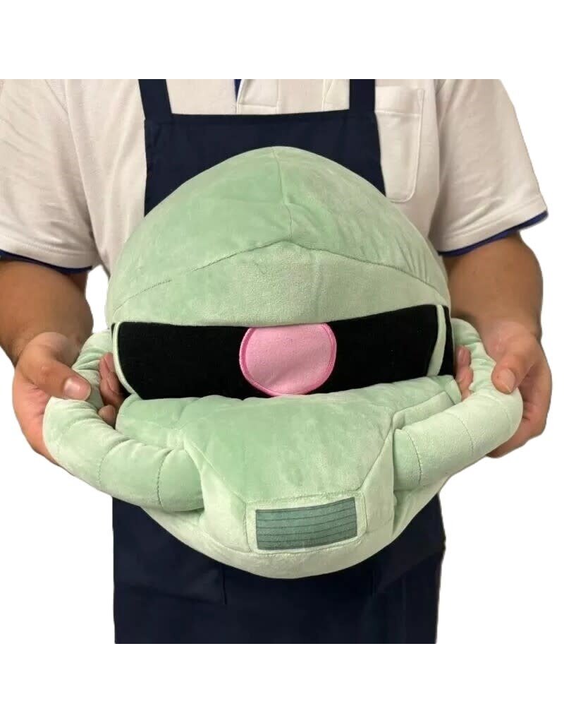 BANDAI BASBNN66375 ZAKUPLA-KUN'S BIG HEAD "MOBILE SUIT GUNDAM" NUI PLUSH PILLOW