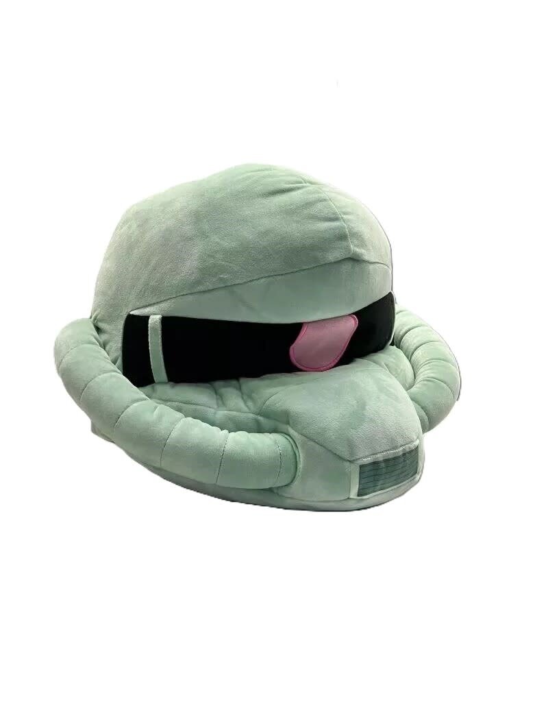 BANDAI BASBNN66375 ZAKUPLA-KUN'S BIG HEAD "MOBILE SUIT GUNDAM" NUI PLUSH PILLOW