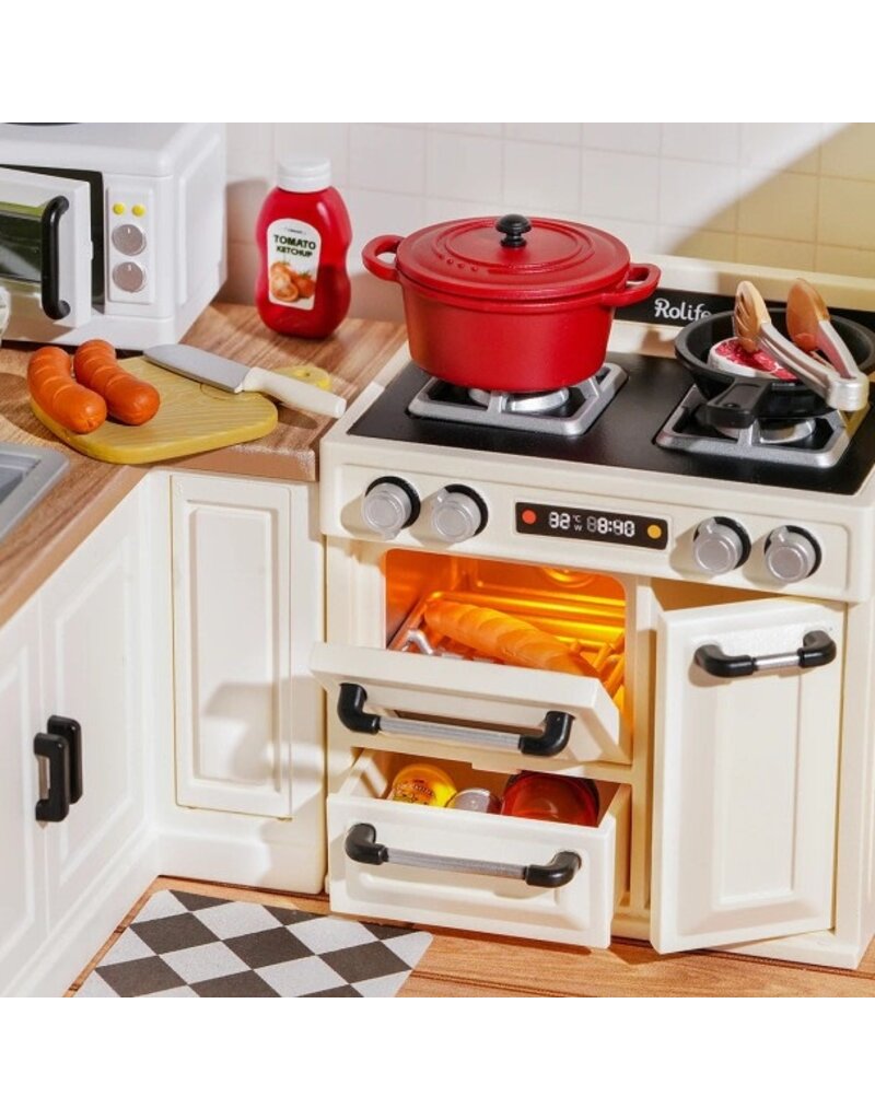 ROBOTIME ROEDW008 HAPPY MEALS KITCHEN