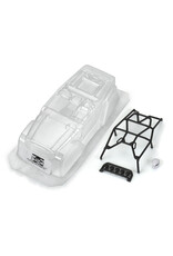 PROLINE RACING PRO366300 1979 TOYOTA LAND CRUISER FJ40 CLEAR BODY WITH TRAIL CAGE FOR AXIAL SCX24