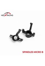 NEXX RACING NX-459-B LOSI™ MICRO-B ALUMINUM SPINDLES (BLACK) (2)