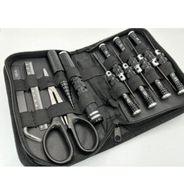 SILVER HORSE SHRC 1174902 MASTER TOOL KIT W/ POUCH BLACK