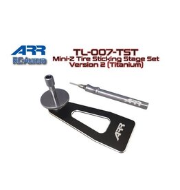 ARR SHRC TL-007-TST MINI-Z TIRE STICKING STAGE SET V2 TITANIUM