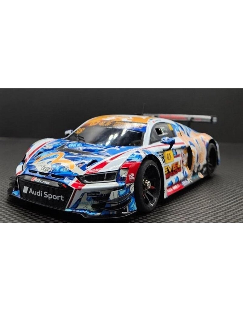 GL RACING GL-R8LMS-EVO-006 AUDI R8 EVO #38 GOLDEN DRAGON/ WHITE/ BLUE