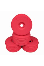 DE RACING DER-PSB-8P 1/8 SPEEDLINE PLUS BUGGY WHEELS: PINK
