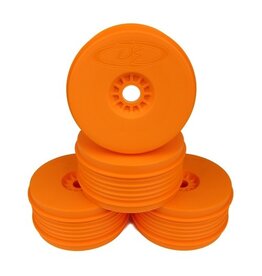 DE RACING DER-PSB-8O 1/8 SPEEDLINE PLUS BUGGY WHEELS: ORANGE