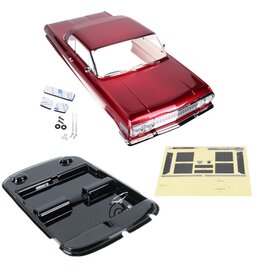 REDCAT RACING RER37344 '63 IMPALA PREPAINTED BODY: RED