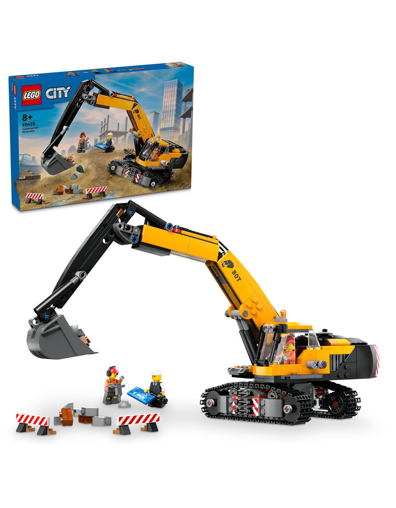 LEGO LEGO 60420 CITY CONSTRUCTION EXCAVATOR
