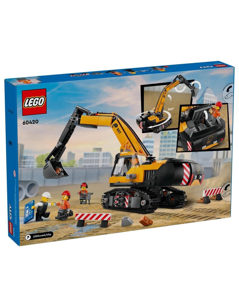 LEGO LEGO 60420 CITY CONSTRUCTION EXCAVATOR