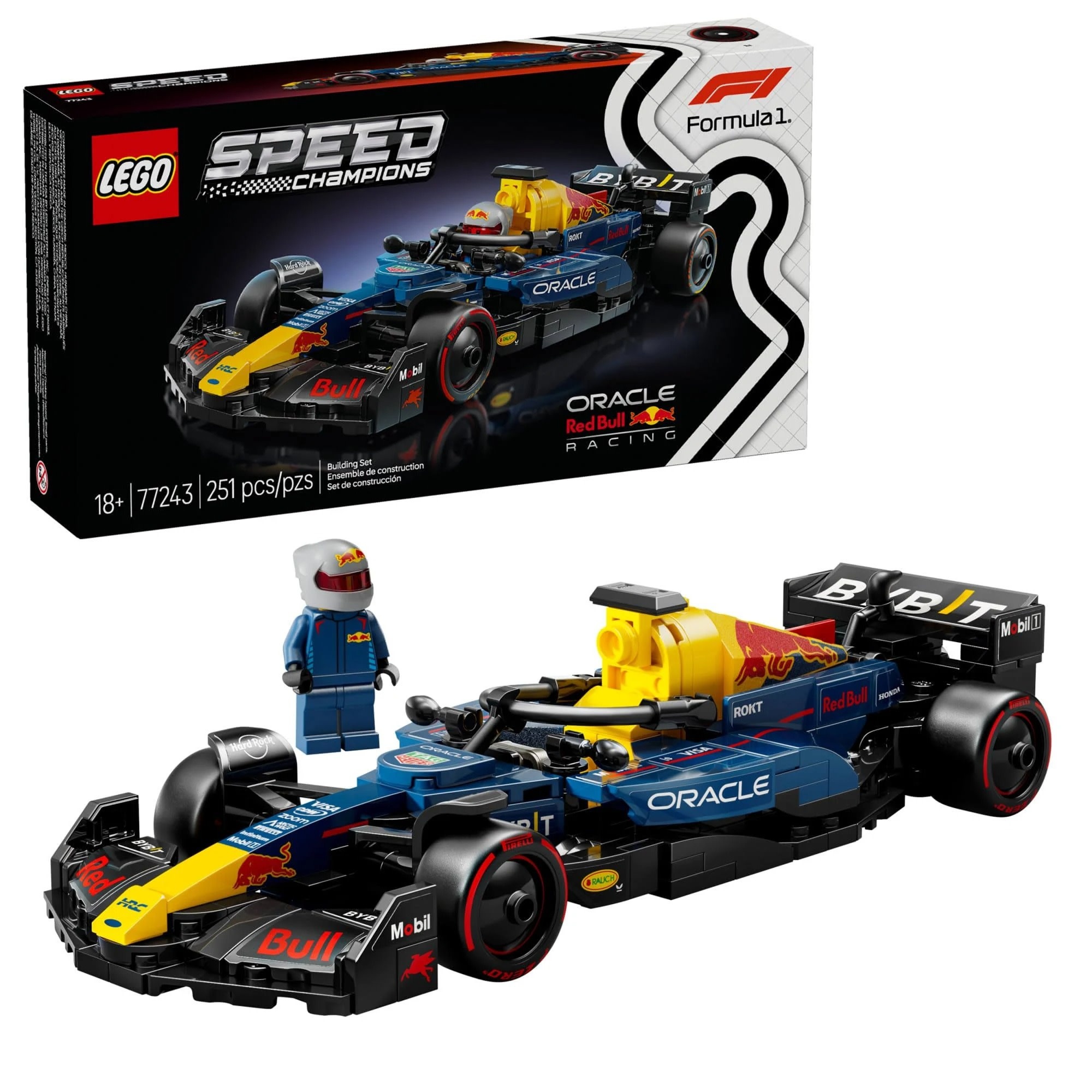 LEGO 77243 SPEED CHAMPIONS FORMULA 1 ORACLE RED BULL - My Tobbies