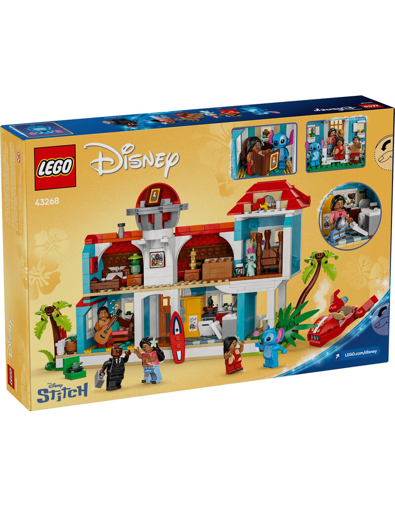 LEGO LEGO 43268 DISNEY LILO AND STICH BEACH HOUSE