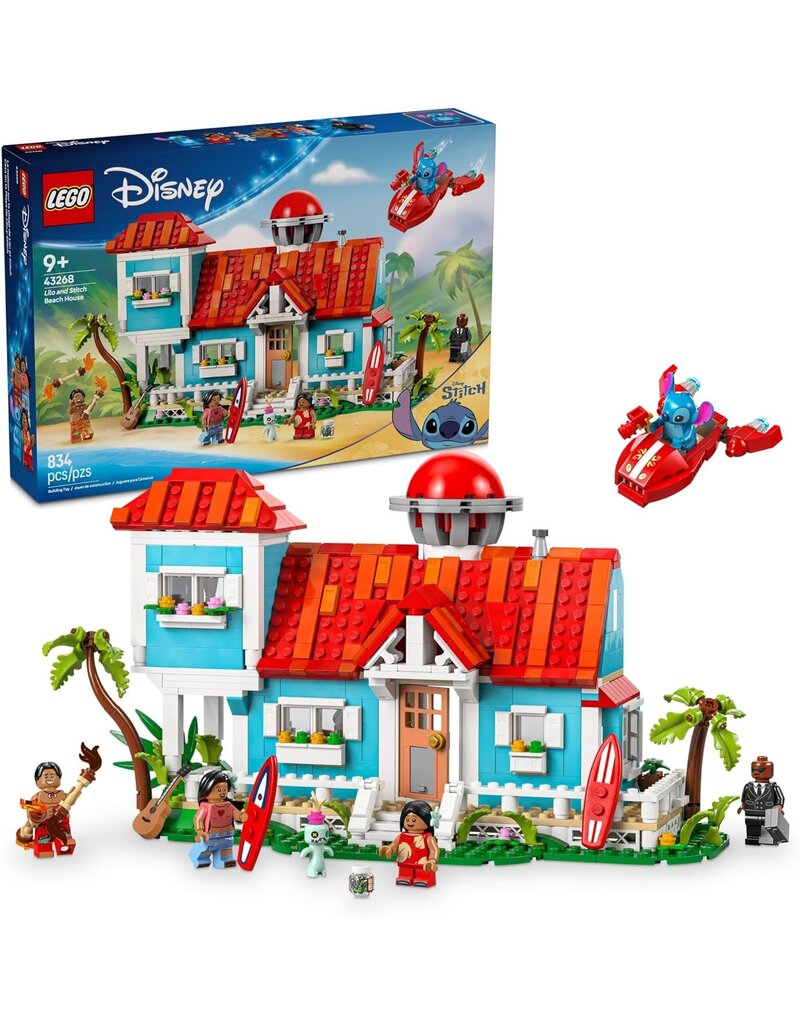 LEGO LEGO 43268 DISNEY LILO AND STICH BEACH HOUSE