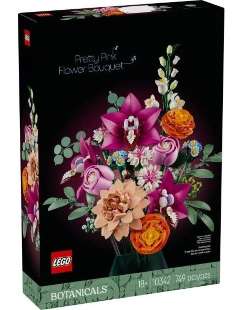LEGO LEGO 10342 BOTANICALS PRETTY PINK FLOWER BOUQUET