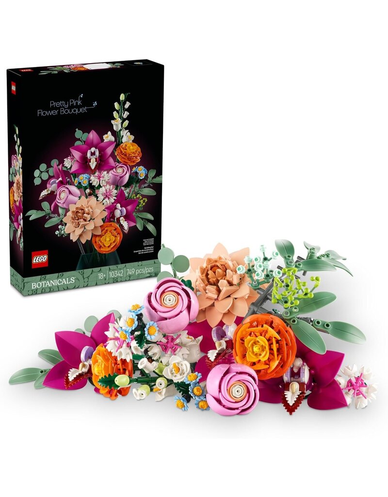LEGO LEGO 10342 BOTANICALS PRETTY PINK FLOWER BOUQUET