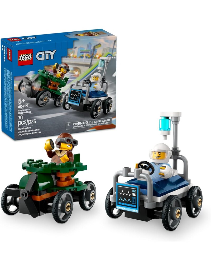LEGO LEGO 60459 CITY AIRPLANE VS HOSPITAL BED