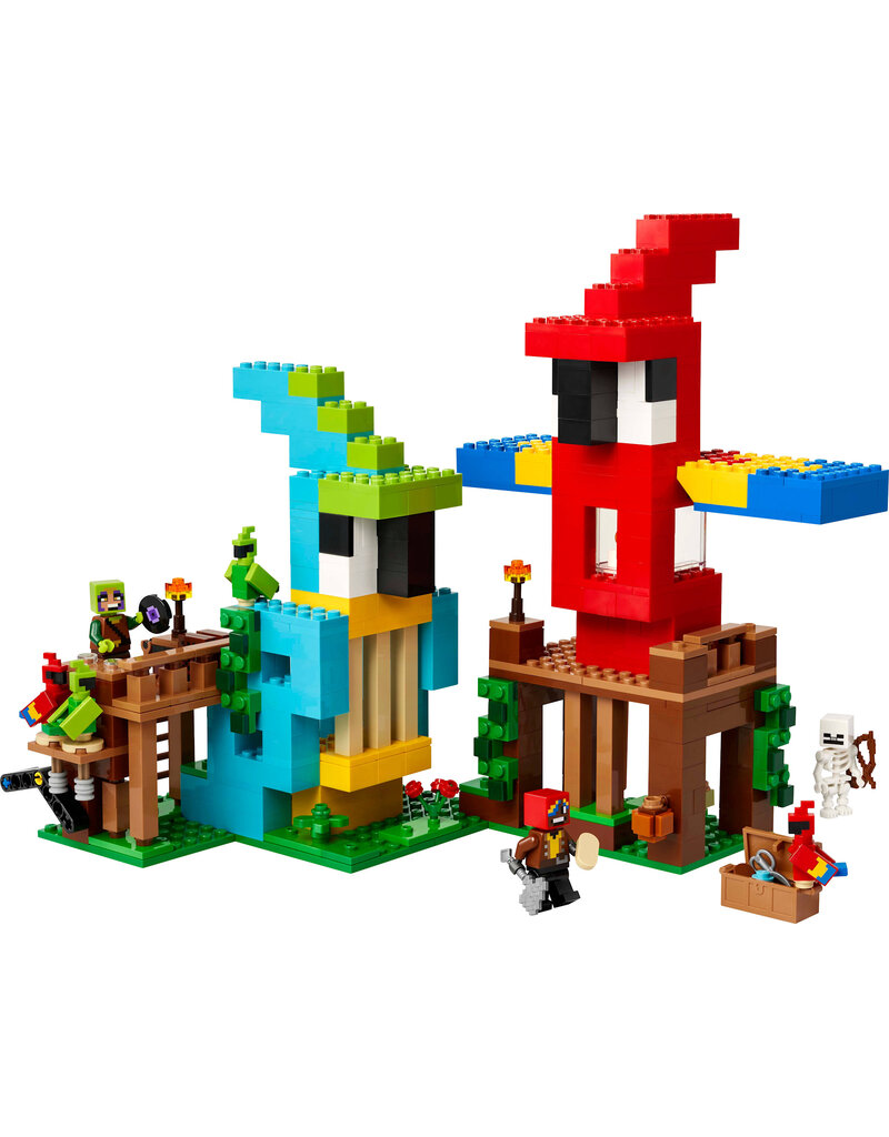LEGO LEGO 21282 MINECRAFT THE PARROT HOUSES