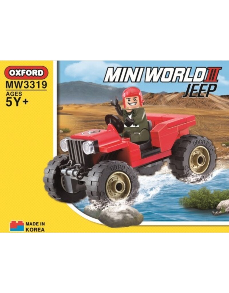 OXFORD OXFMW3319 MINI WORLD JEEP BLOCKS