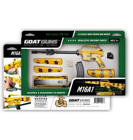 GOAT GUN GOA16-TREAD 1/3 SCALE DIE CAST SPECIAL EDITION M16A1 'DON'T TREAD ON ME' RIFLE