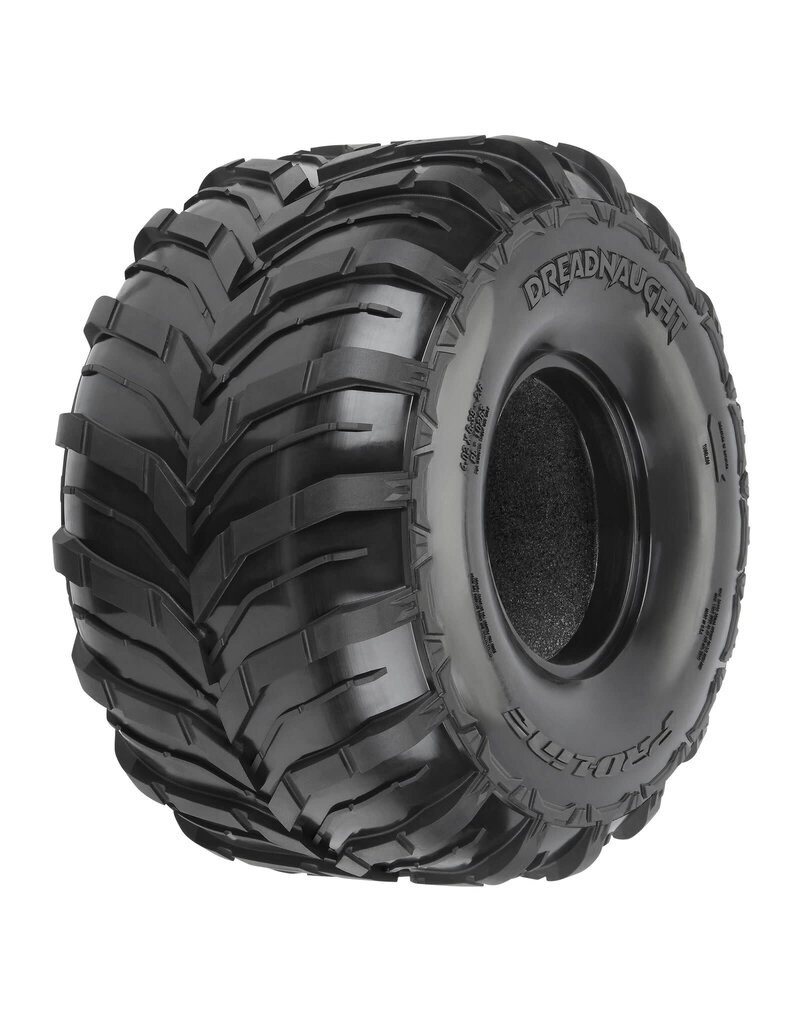 PROLINE RACING PRO1026300 1/10 DREADNAUGHT F/R 2.6" MT TIRES (2): LMT 2.0