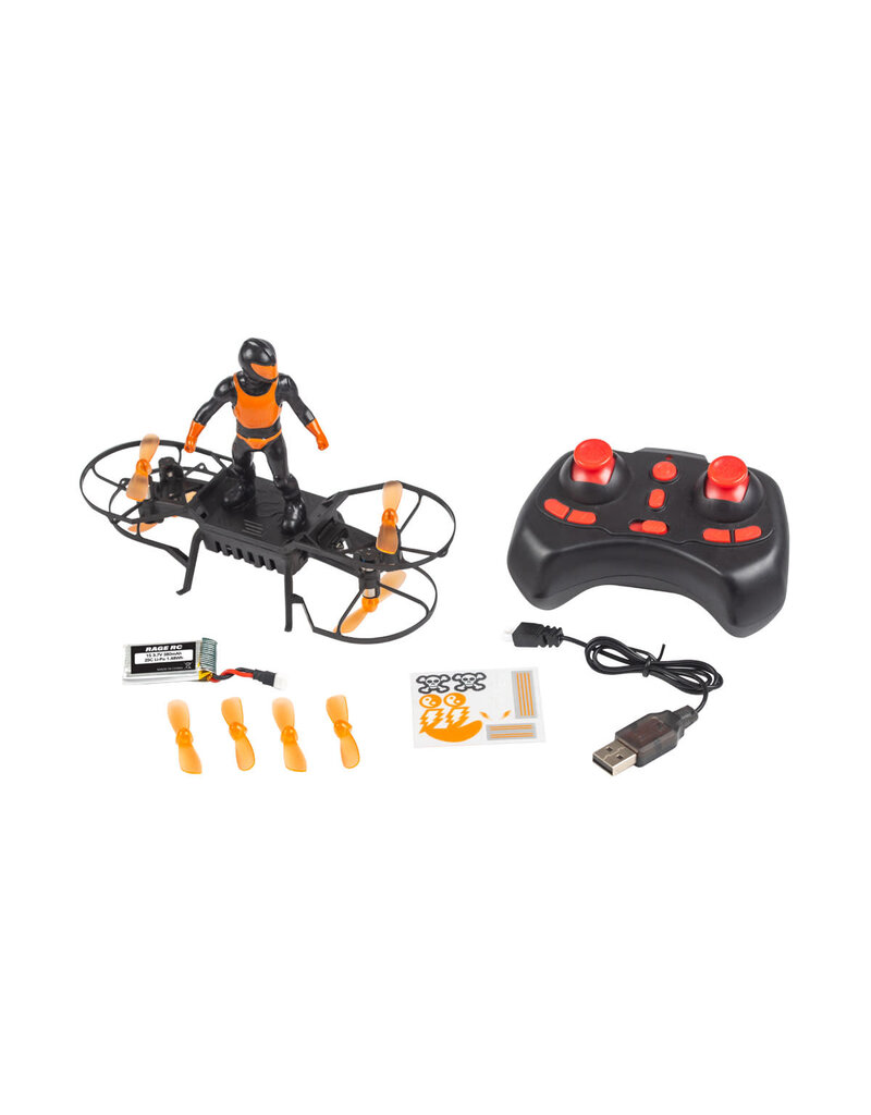 RAGE RC RGR4572 AEROBOARD RTF: SKATER