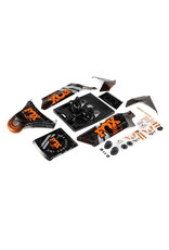 LOSI LOS250043 BODY SET, SCREENED, FOX: DBXL-E 2.0