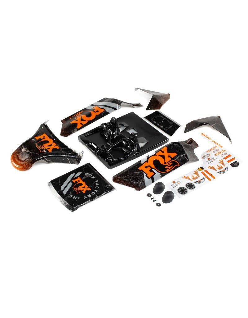 LOSI LOS250043 BODY SET, SCREENED, FOX: DBXL-E 2.0