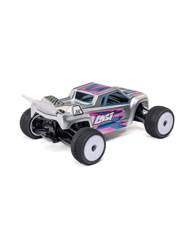 LOSI LOS-1392T2 MICRO-T 1/28 2WD SILVER RTR