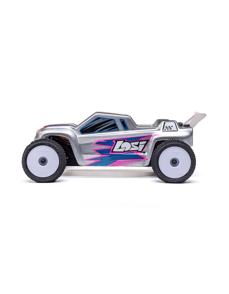 LOSI LOS-1392T2 MICRO-T 1/28 2WD SILVER RTR