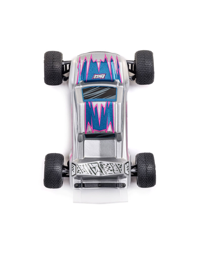LOSI LOS-1392T2 MICRO-T 1/28 2WD SILVER RTR
