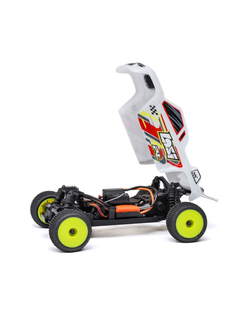 LOSI LOS-1392T1 MICRO-T 1/28 2WD WHITE RTR