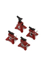 YEAH RACING YEA-YA-0725RD 1/18 & 1/24 MICRO CRAWLER ADJUSTABLE HEIGT 3 TON JACK: RED (4)