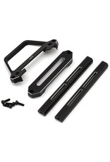 YEAH RACING YEA-YA-0711BK FLYSKY NB4+ TRANSMITTER ALUMINUM FRAME W/HANDLE: BLACK