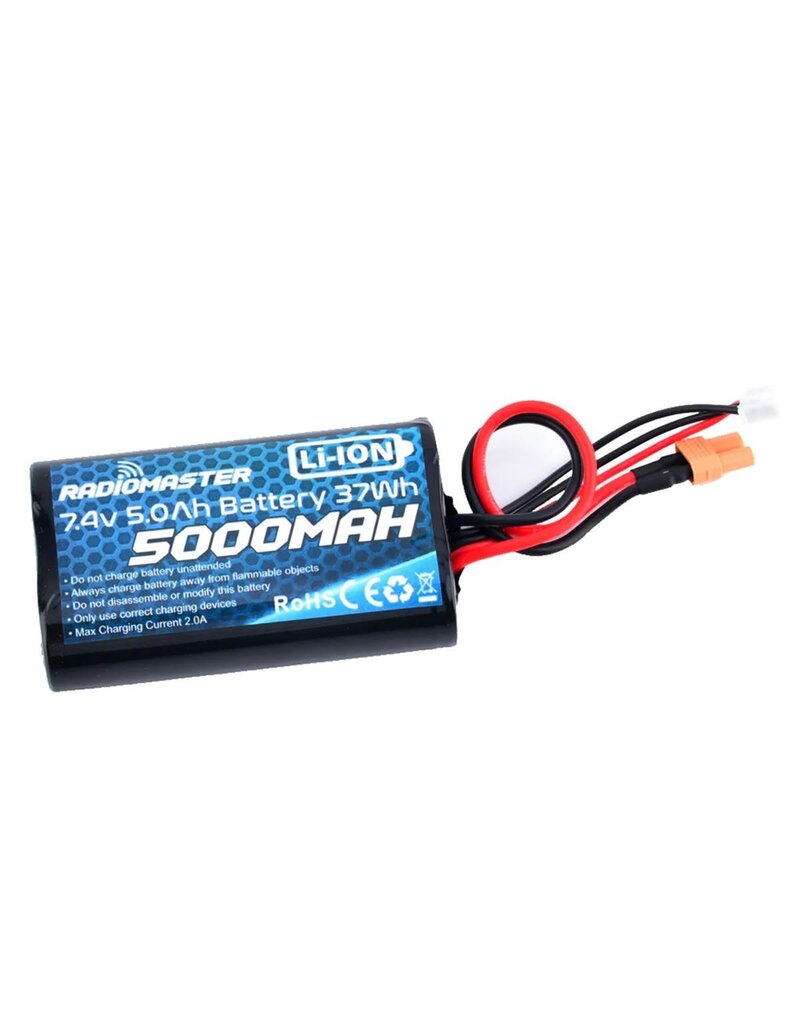RADIOMASTER RM-HP0157.BATT-5000-2S 2S LIION 7.4V 5000MAH BATTERY: XT30