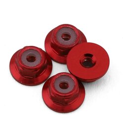 UPGRADE RC UPG-11026 ALUMINUM 2MM WHEEL LOCK NUTS FOR LOSI MICRO-B: RED (4)