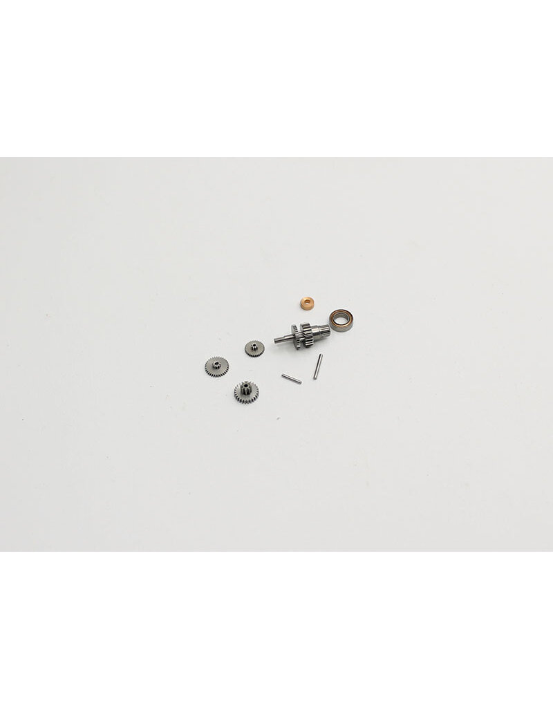 REFLEX RACING RRE007-1 RRE007 SERVO REPLACEMENT GEAR SET WITH PINS AND BEARINGS