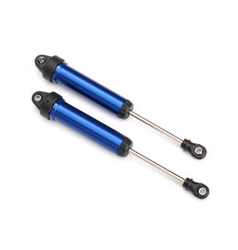 TRAXXAS TRA8451X 134 MM BLUE ALUMINUM GTR DAMPERS: BLUE (2)